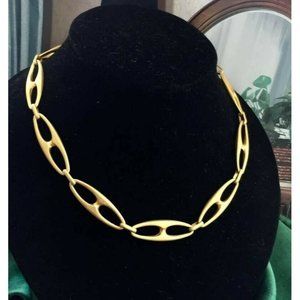 VTG Mariner gold tone Necklace